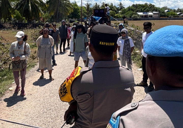 GEMAP Ajukan 13 Tuntutan, Terkait Penutupan Jalan Desa oleh Hotel NIHI Rote